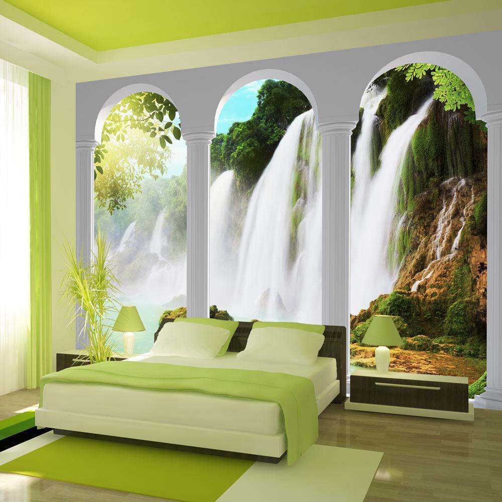 Peel and stick wall mural - Waterfall-TipTopHomeDecor