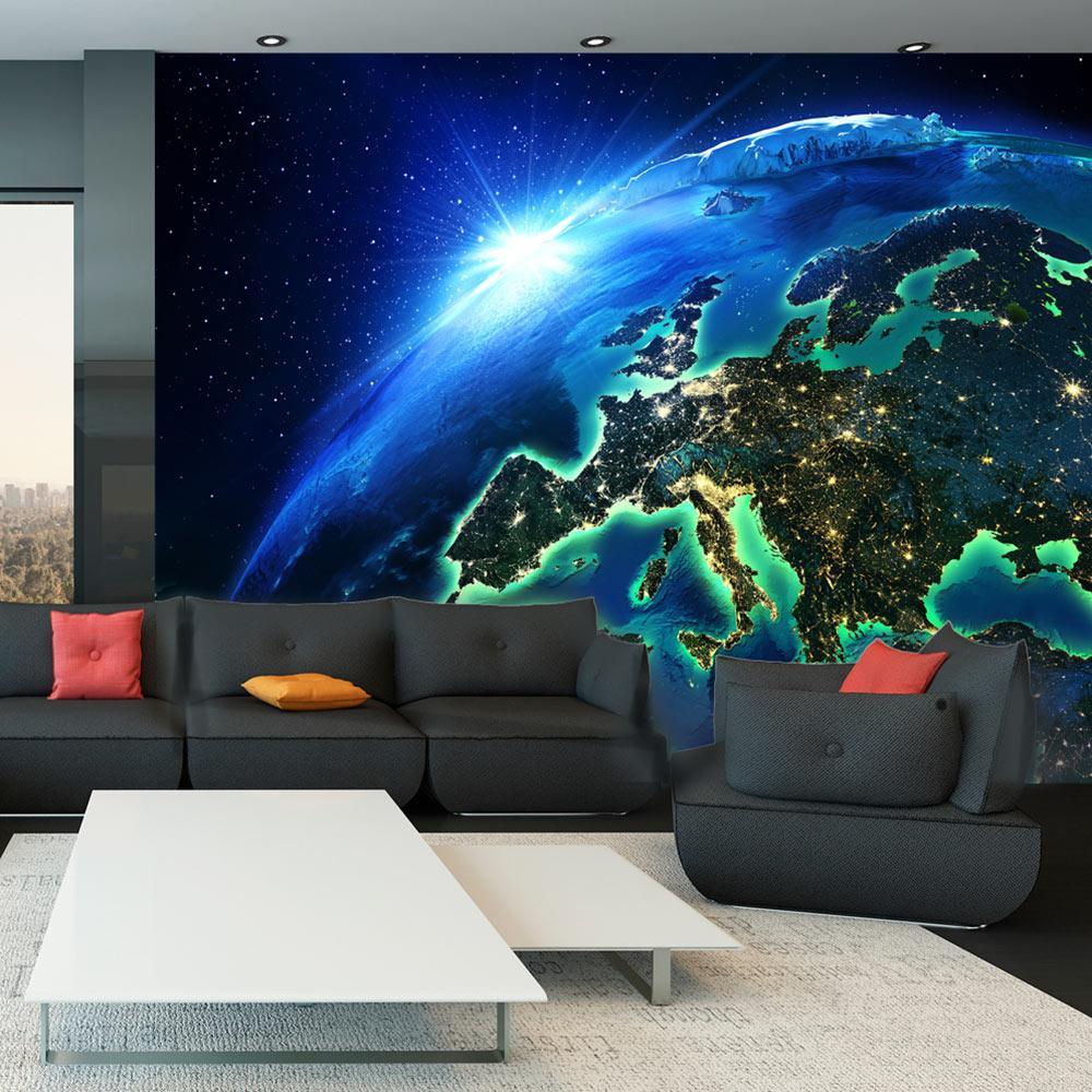 Peel and stick wall mural - The Blue Planet-TipTopHomeDecor