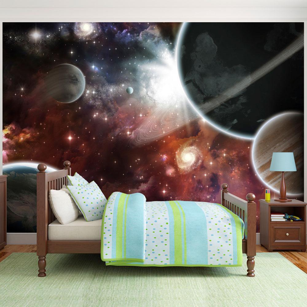 Peel and stick wall mural - Walk in Space-TipTopHomeDecor