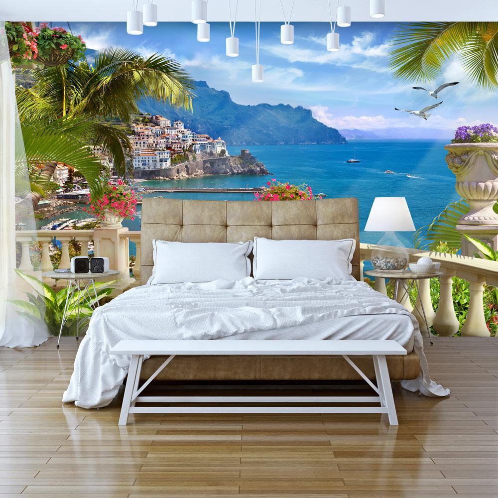 Peel and stick wall mural - Mediterranean Paradise-TipTopHomeDecor