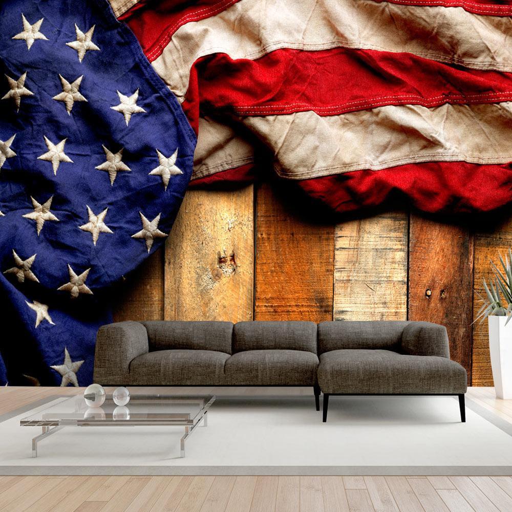 Peel and stick wall mural - American Style-TipTopHomeDecor