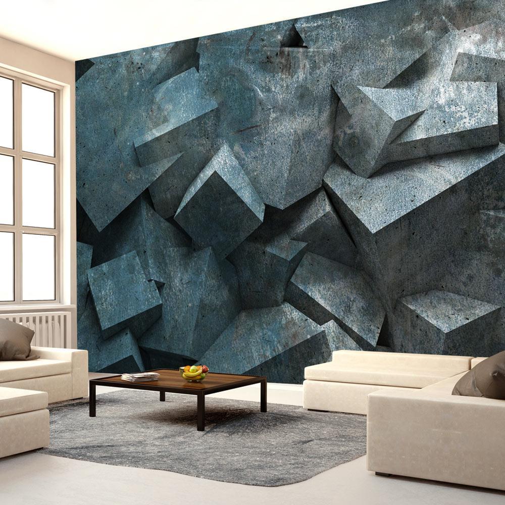 Peel and stick wall mural - Stone avalanche-TipTopHomeDecor
