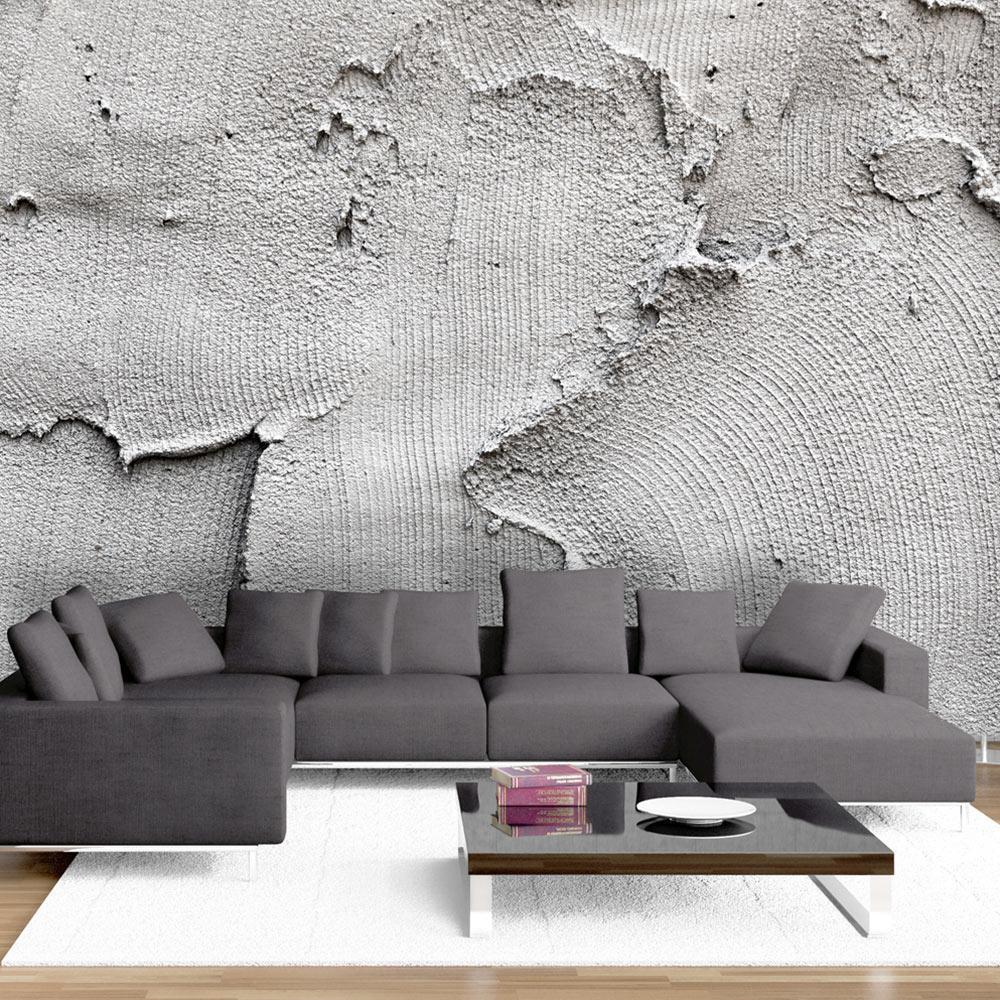 Peel and stick wall mural - Concrete nothingness-TipTopHomeDecor