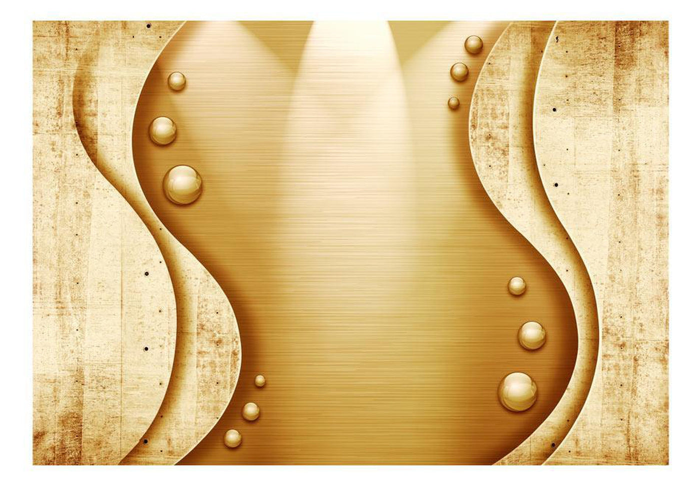 Peel and stick wall mural - Honey waves-TipTopHomeDecor