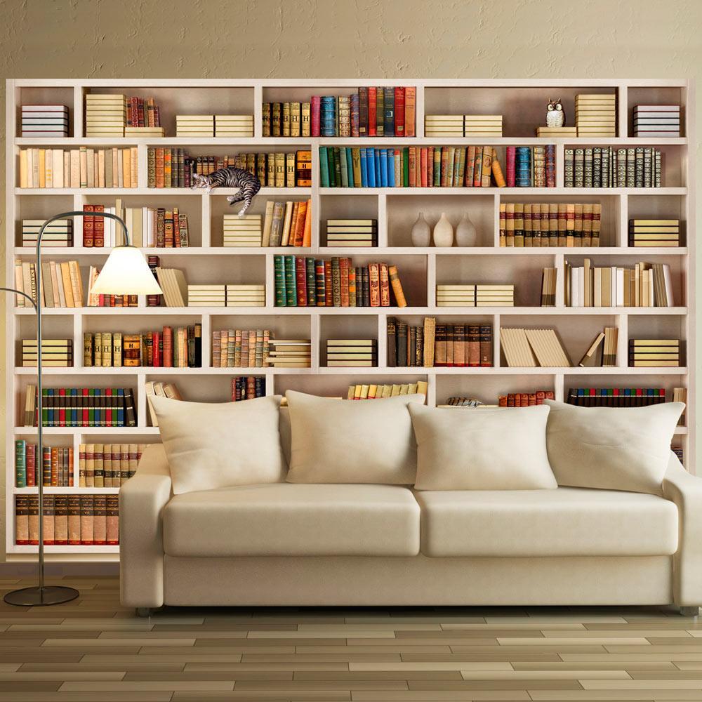 Peel and stick wall mural - Home library-TipTopHomeDecor