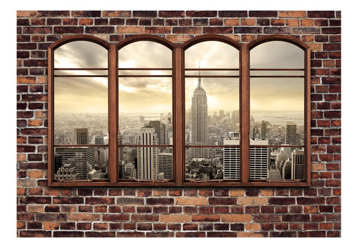 Peel and stick wall mural - Unusual View-TipTopHomeDecor