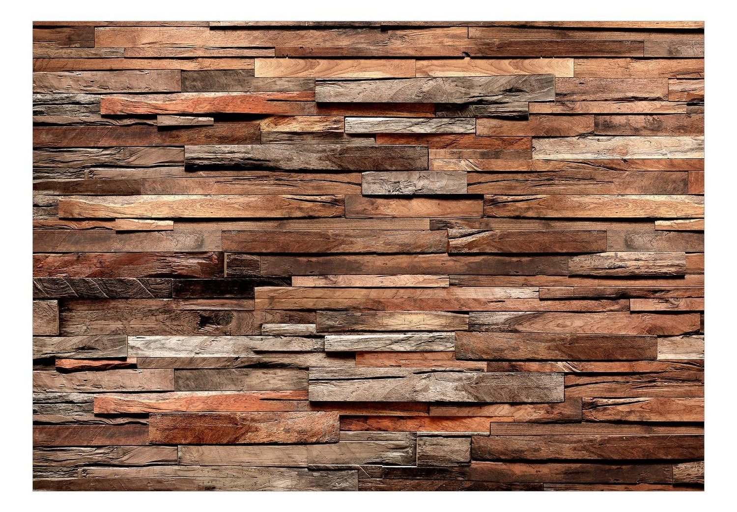 Peel and stick wall mural - Cedar Smell (Brown)-TipTopHomeDecor