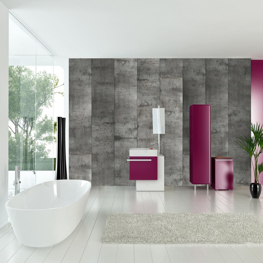 Peel and stick wall mural - Steel design-TipTopHomeDecor