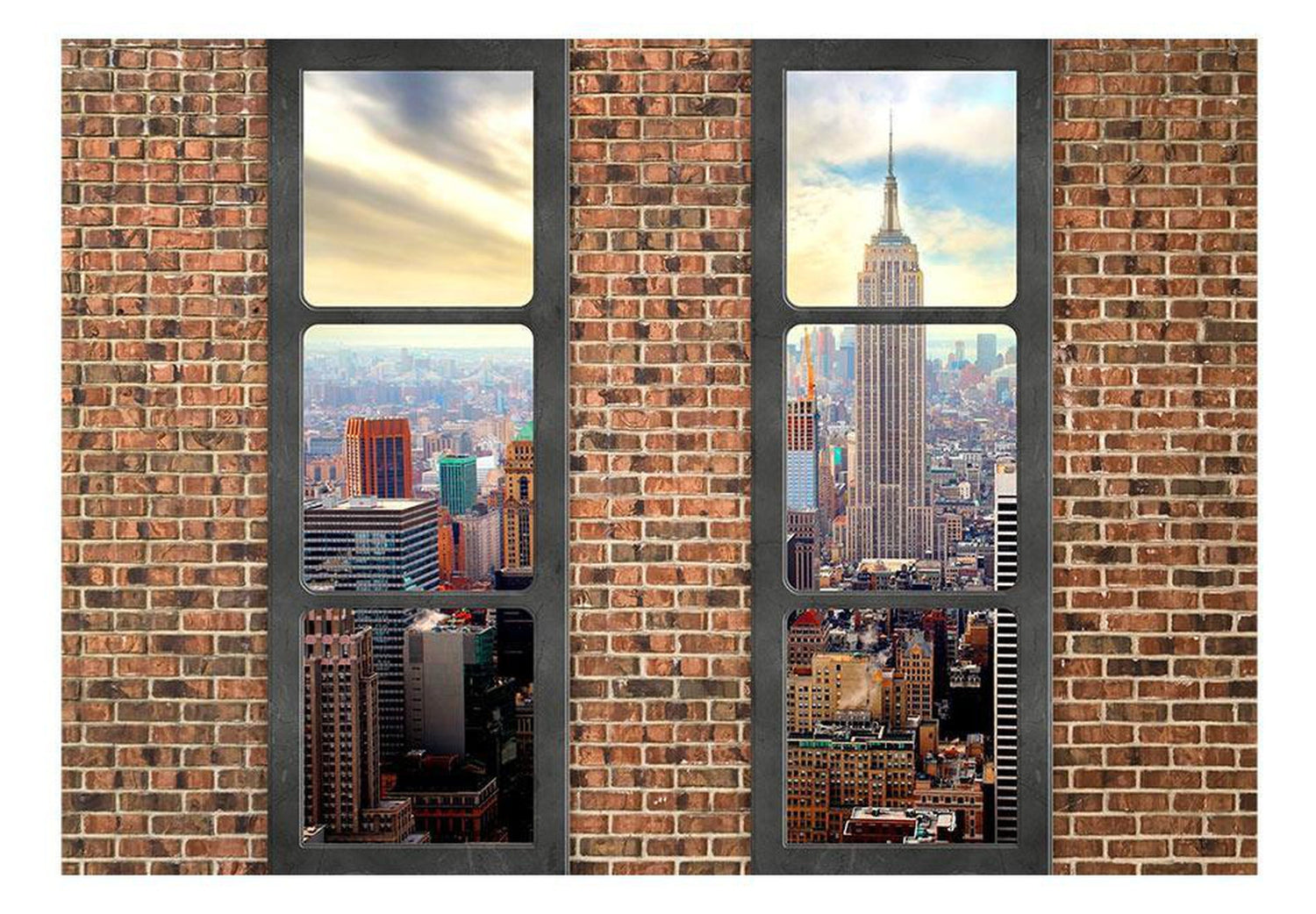 Peel and stick wall mural - The view from the window: New York-TipTopHomeDecor