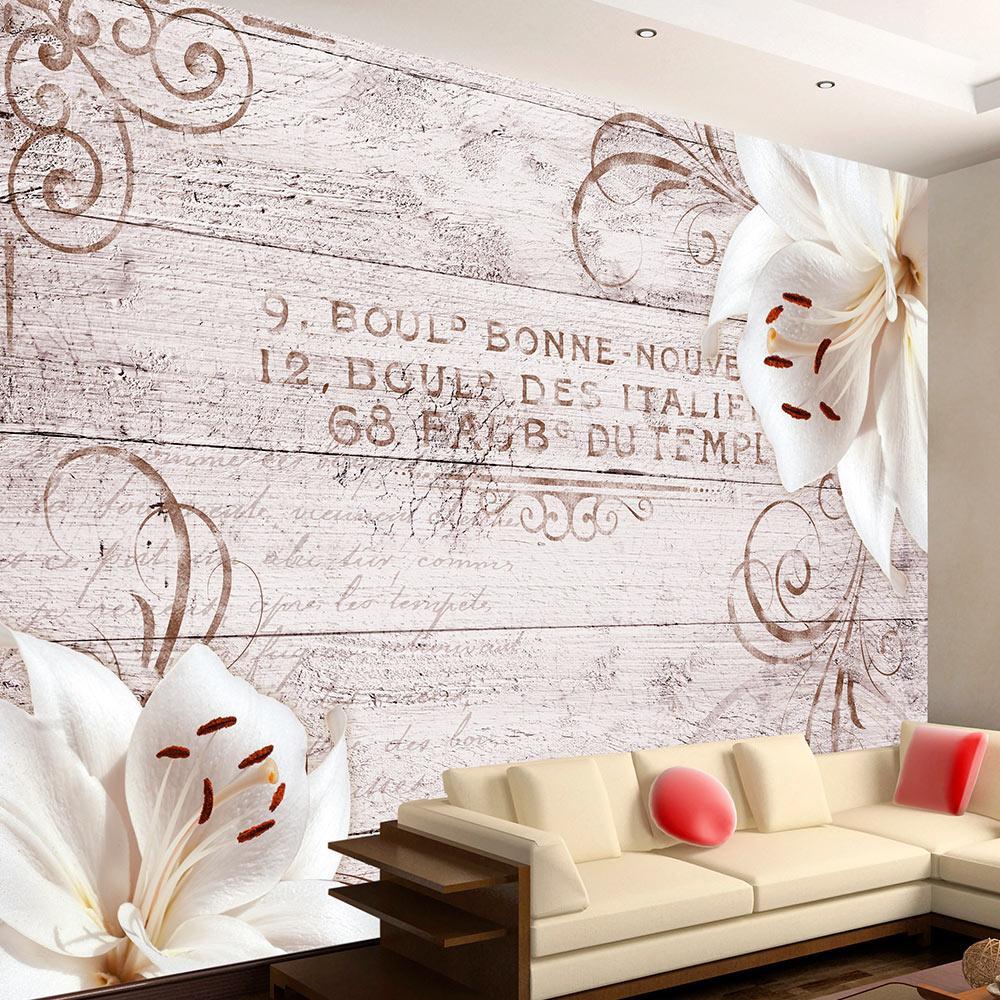 Peel and stick wall mural - Faub° du Temple-TipTopHomeDecor