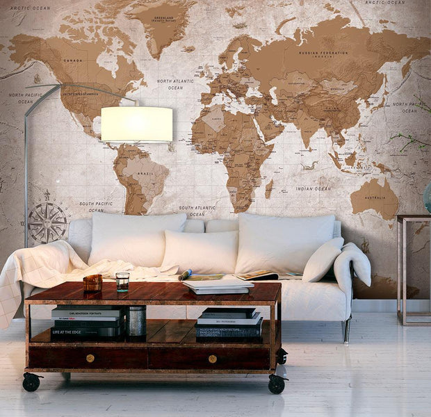 Peel and stick wall mural - Oriental Travels-TipTopHomeDecor