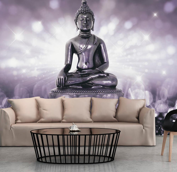 Peel and stick wall mural - Amethyst Buddha-TipTopHomeDecor