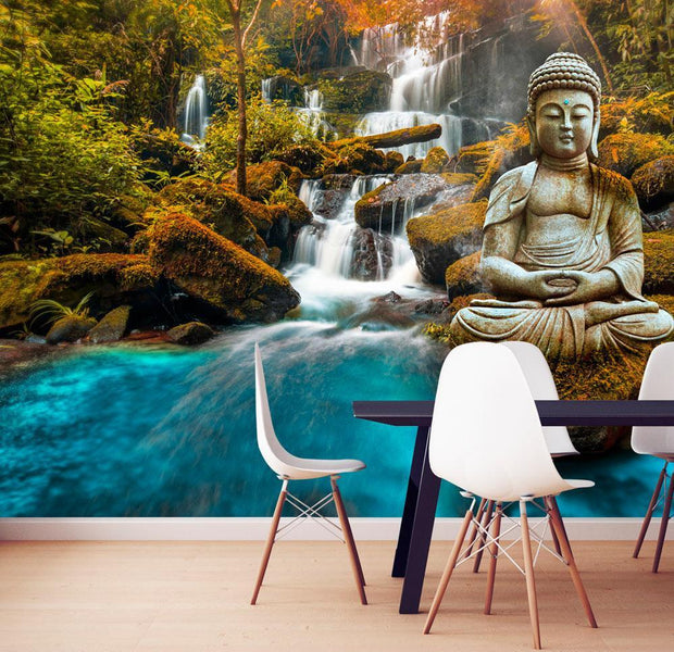 Peel and stick wall mural - Oasis of the Soul-TipTopHomeDecor