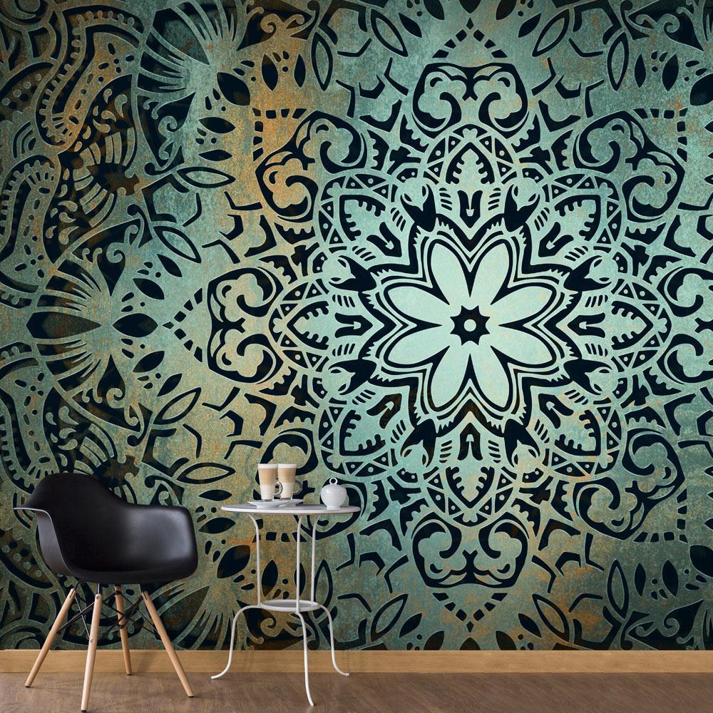 Peel and stick wall mural - The Flowers of Calm-TipTopHomeDecor