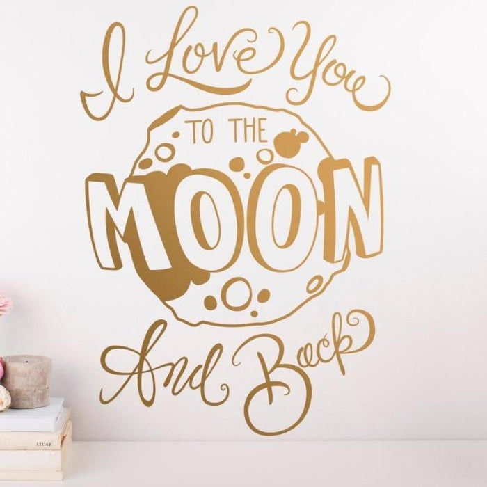 To The Moon And Back Decal-TipTopHomeDecor
