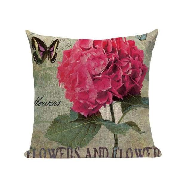 Vintage Flowers Cushion Covers - Tiptophomedecor __Tabs-Warranty:featurers