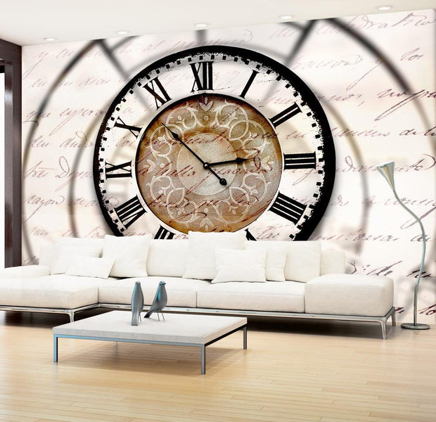Wall mural - Clock movement-TipTopHomeDecor