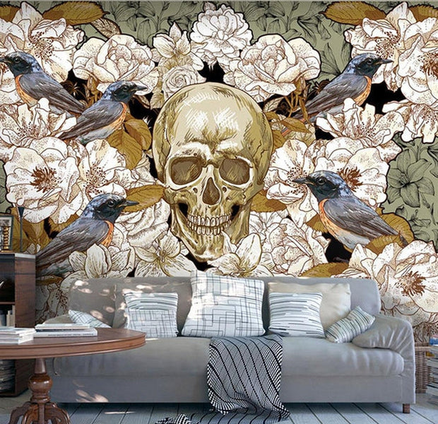 Wall mural - Among flowers-TipTopHomeDecor