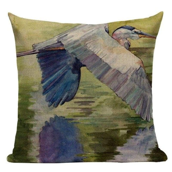 Tiptophomedecor Watercolor Bird Cushion Covers