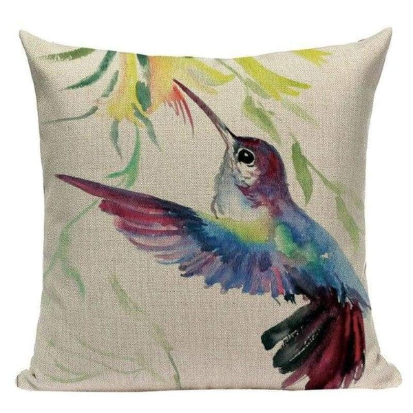 Tiptophomedecor Watercolor Bird Cushion Covers