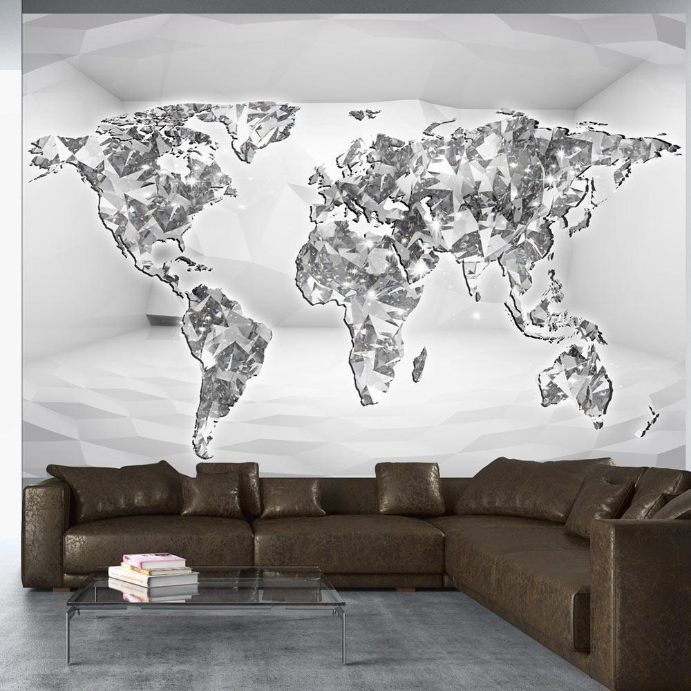 Wall mural - Diamond map-TipTopHomeDecor