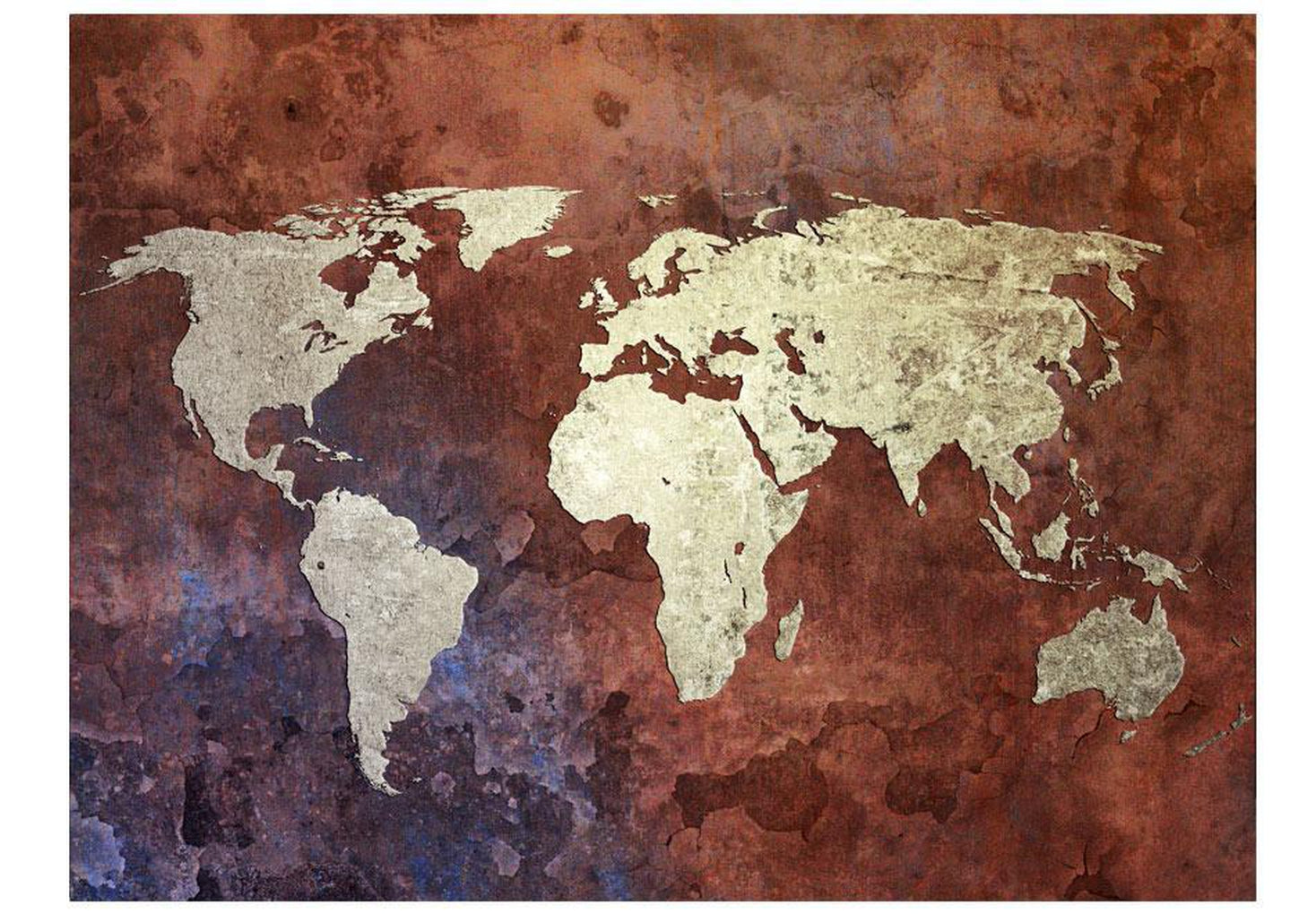 Wall mural - Iron continents-TipTopHomeDecor