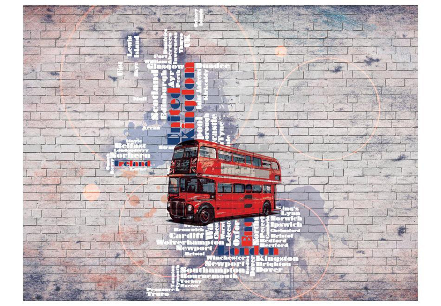Wall mural - My London...-TipTopHomeDecor