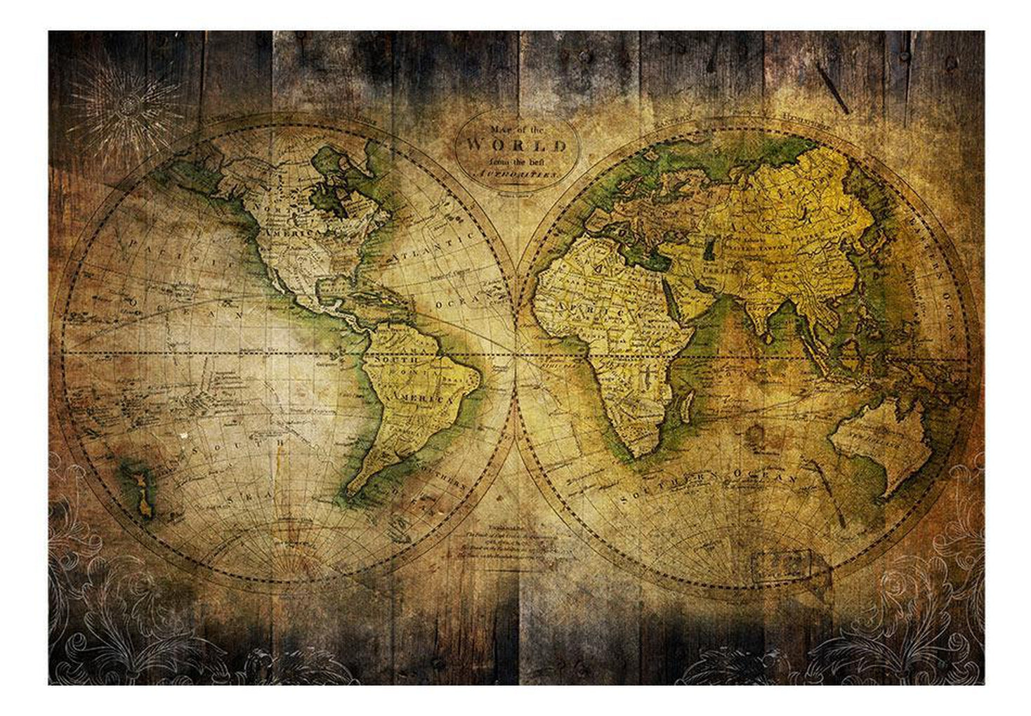 Wall mural - Searching for Old World-TipTopHomeDecor