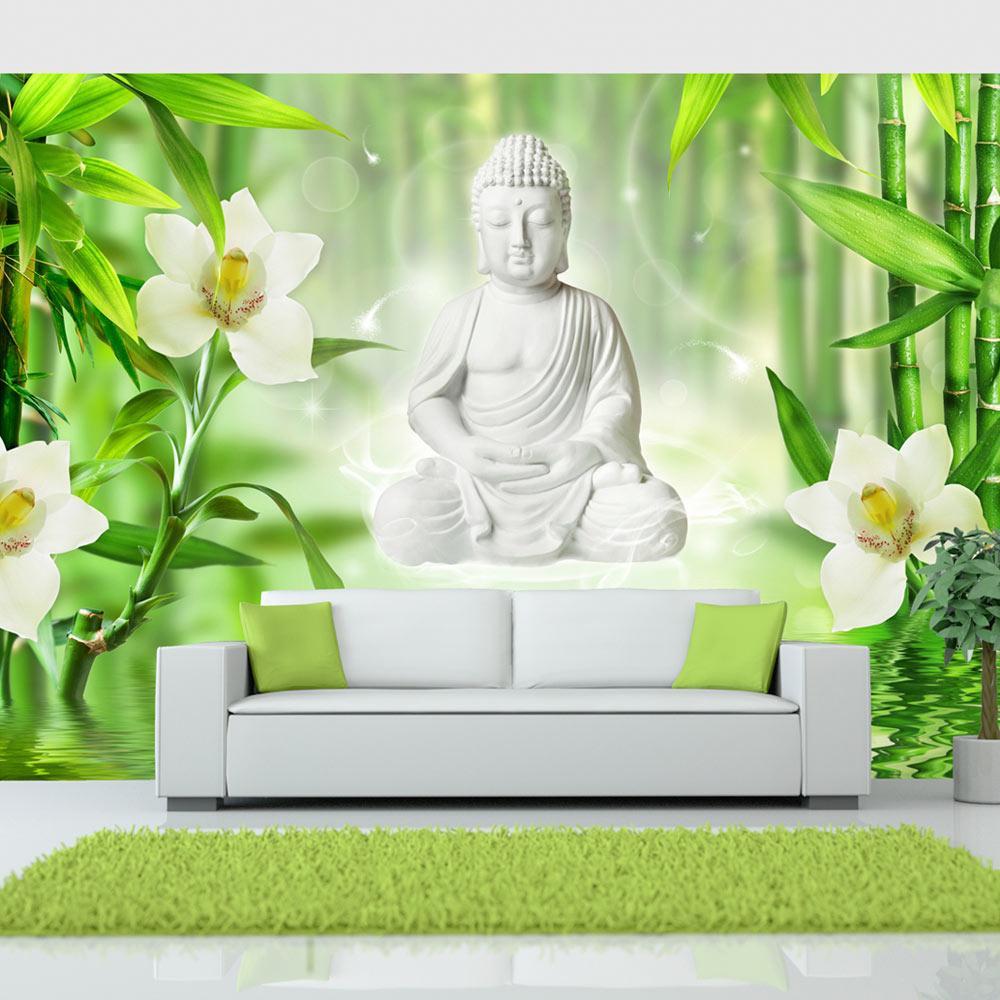 Wall mural - Buddha and nature-TipTopHomeDecor