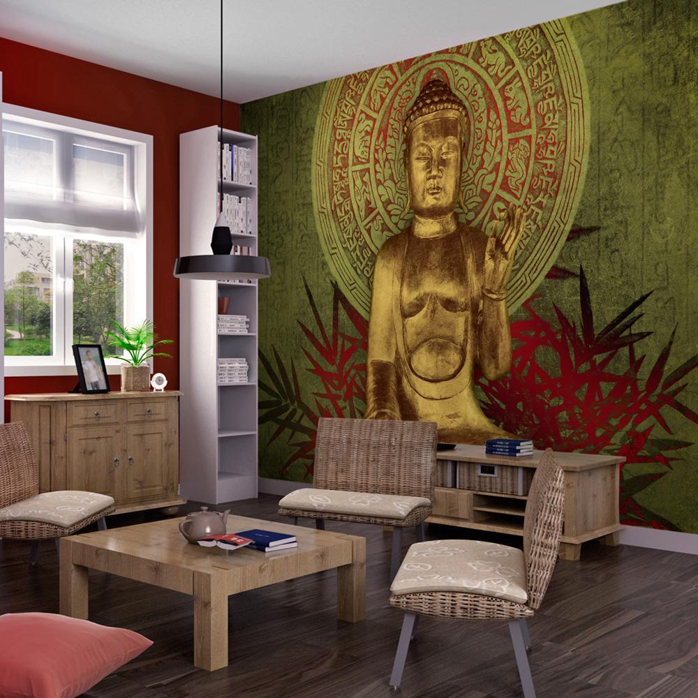 Wall mural - Golden Buddha-TipTopHomeDecor