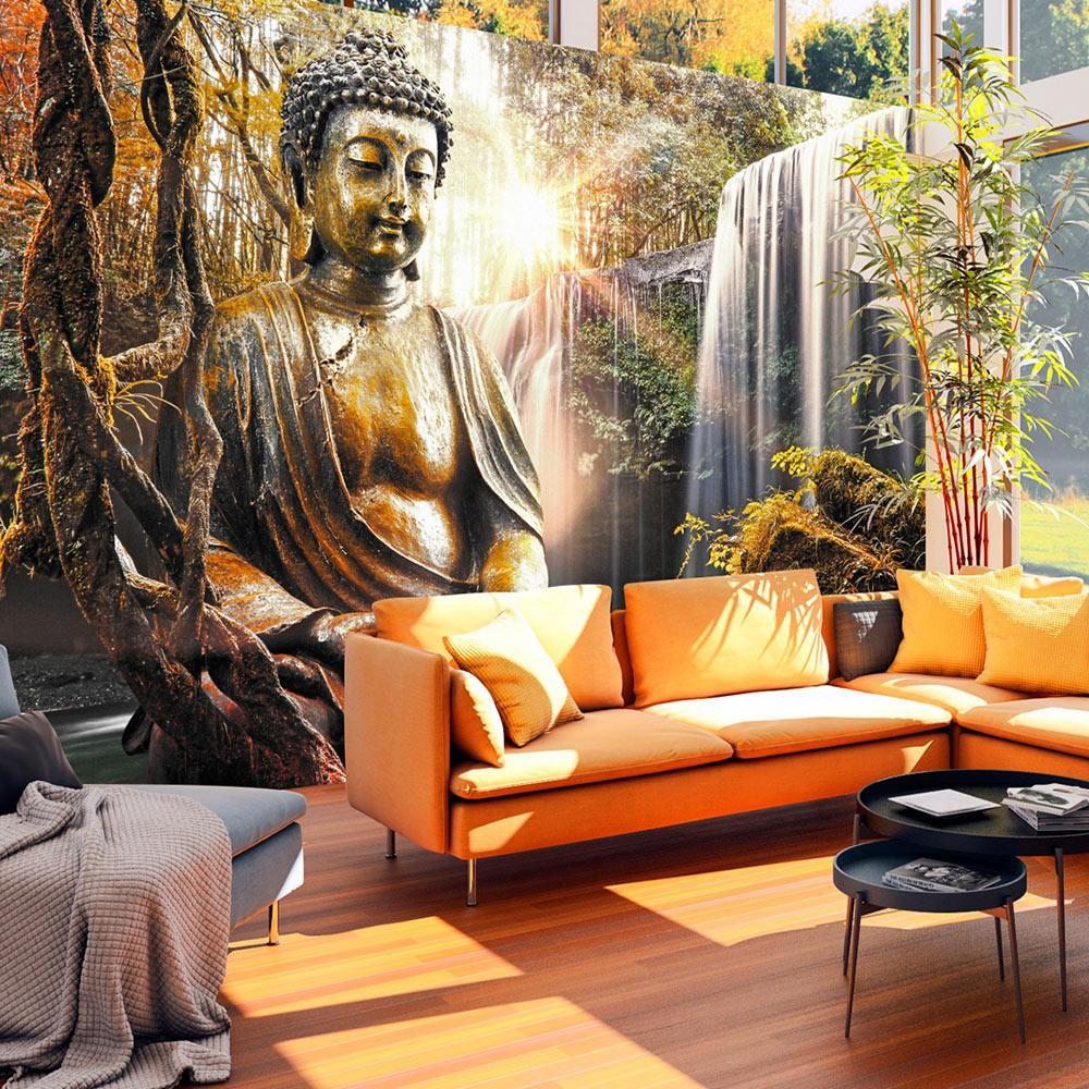 Wall mural - Waterfall of Contemplation-TipTopHomeDecor